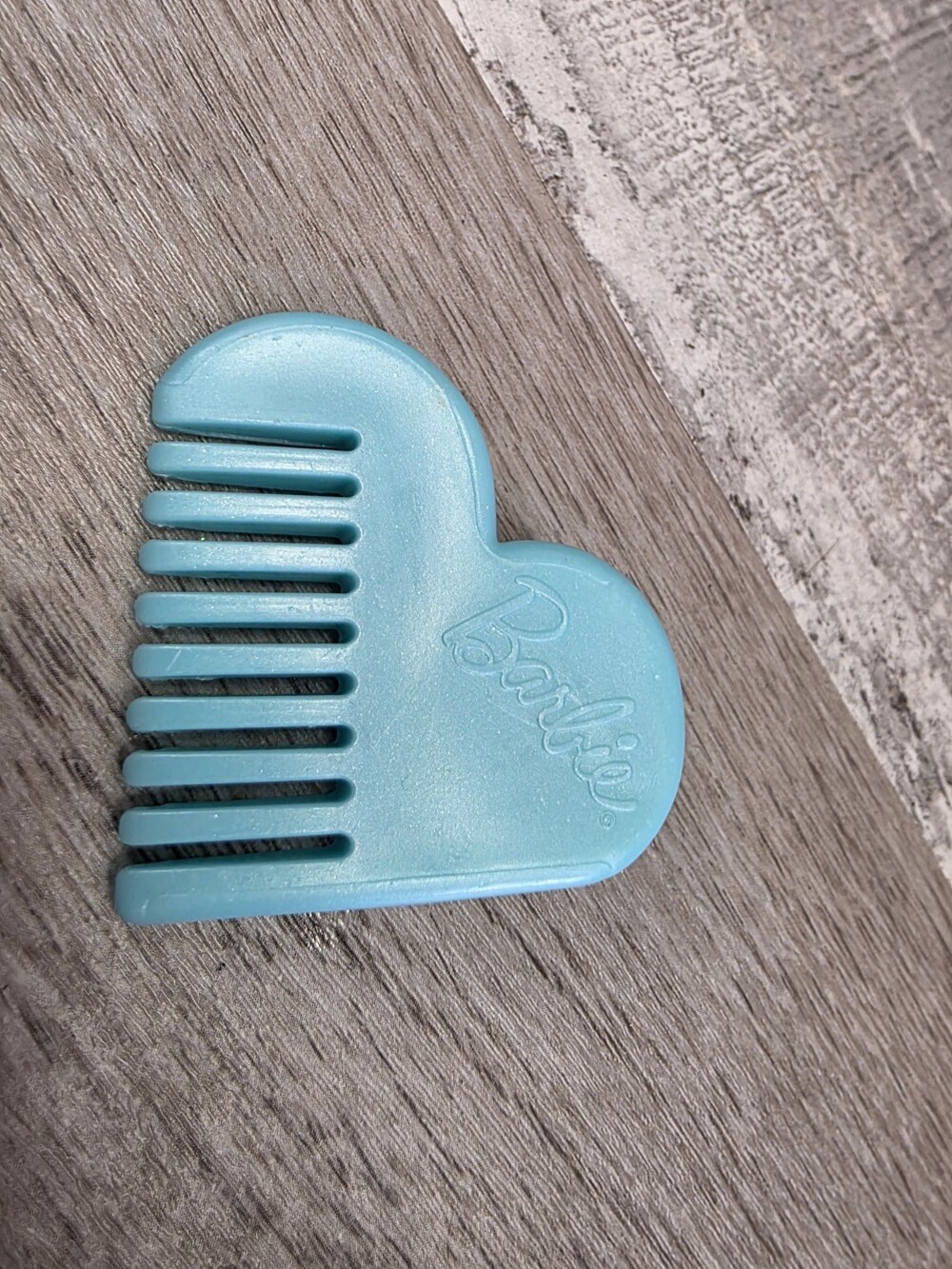 Barbie Cutie Reveal Doll Puppy Blue Heart Color Change Sponge Comb g50